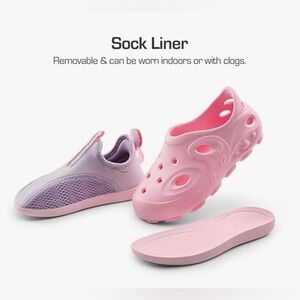 DREAM PAIRS Kids Clogs Boys Girls Foam Runner Shoes Unisex Slip on Shoes Sandals